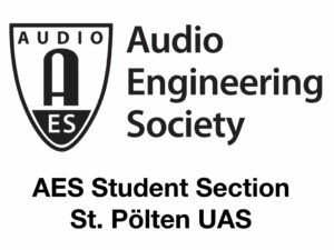 Logo Audio Engineering Society Student Section St. P&ouml;lten UAS